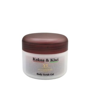 scrub corpo gel cacao e kiwi