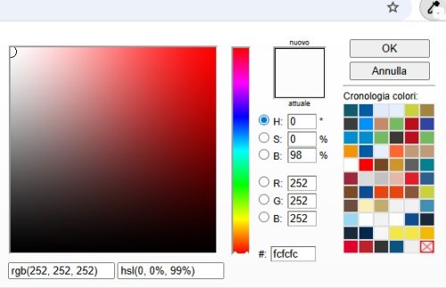 ColorZilla esempio