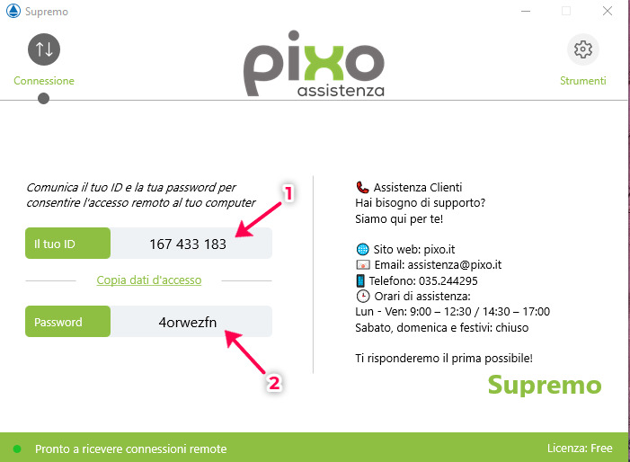 Guida Pixo Assistenza 2 guida pixo assistenza 02