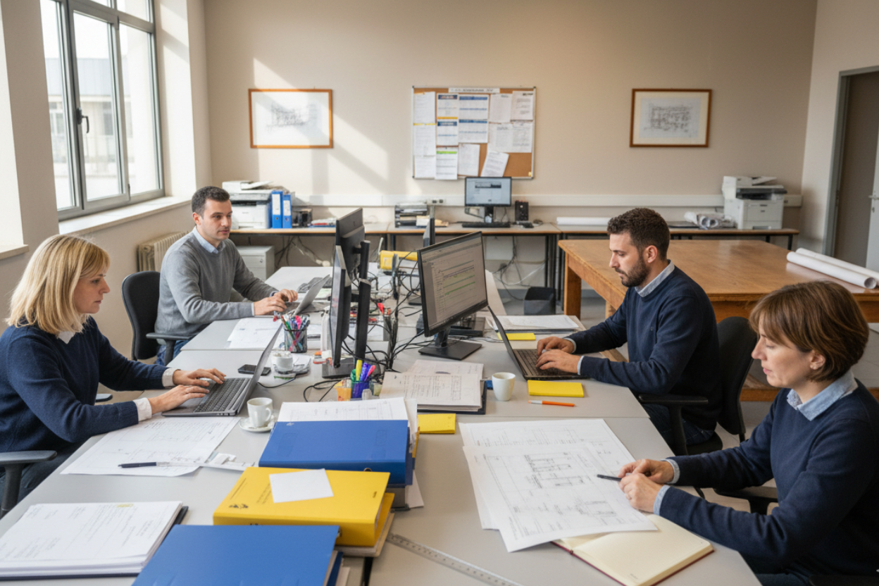 riorganizzazione email azienda impermeabilizzazioni bergamo 01a
