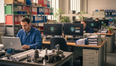 sicurezza informatica azienda oleodinamica tecnici mobilita